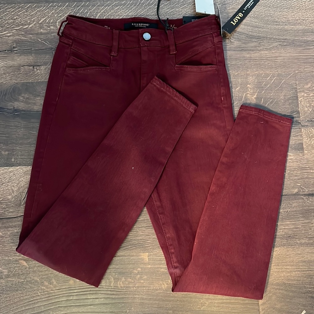 NWT Liverpool high rise skinny
